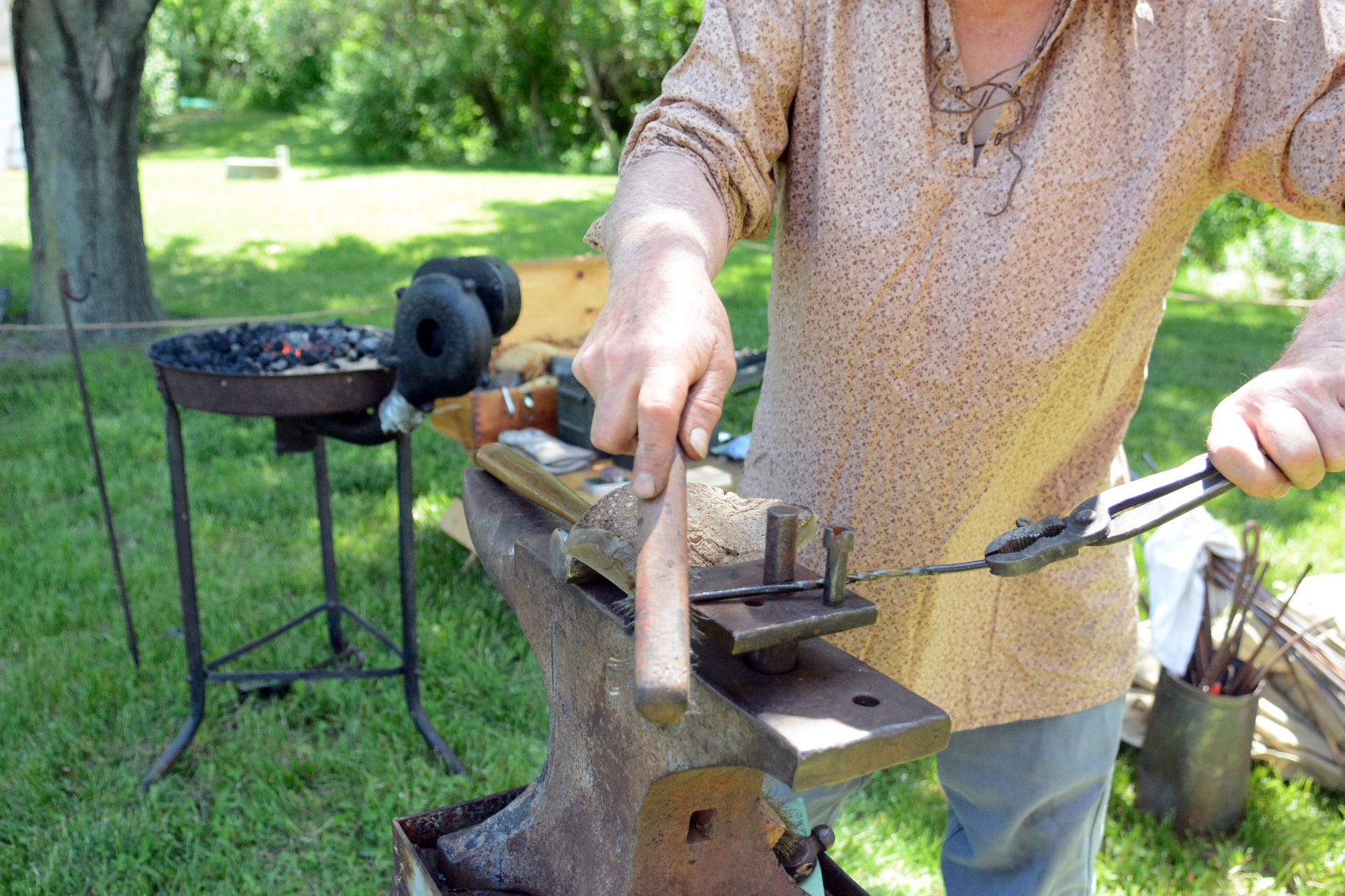 Wisconsin Territory Day at Fort Winnebago Surgeons Quarters